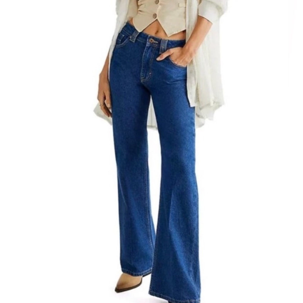 We The Free Ava High Rise Boot Cut Jeans size 28